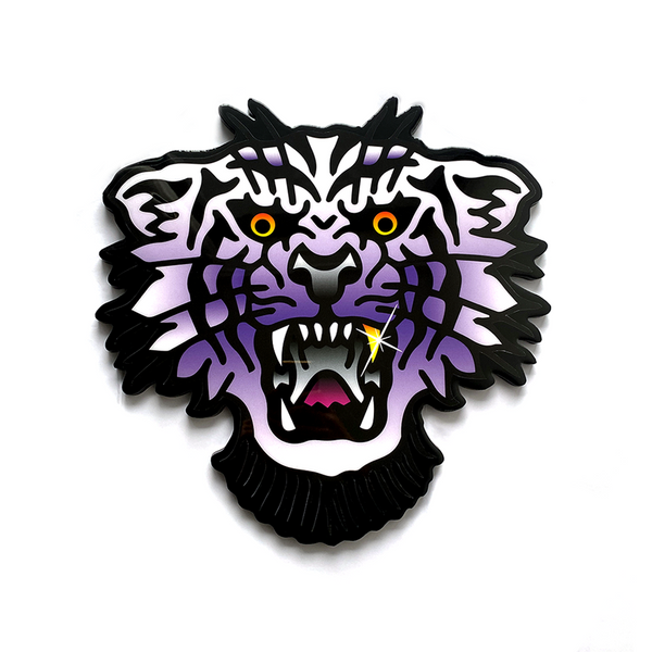 Trad Tiger Head Wall Art