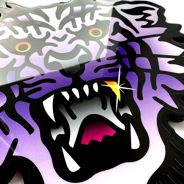 Trad Tiger Head Wall Art