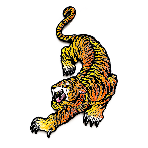 Crouching Tiger (Orange & Yellow)
