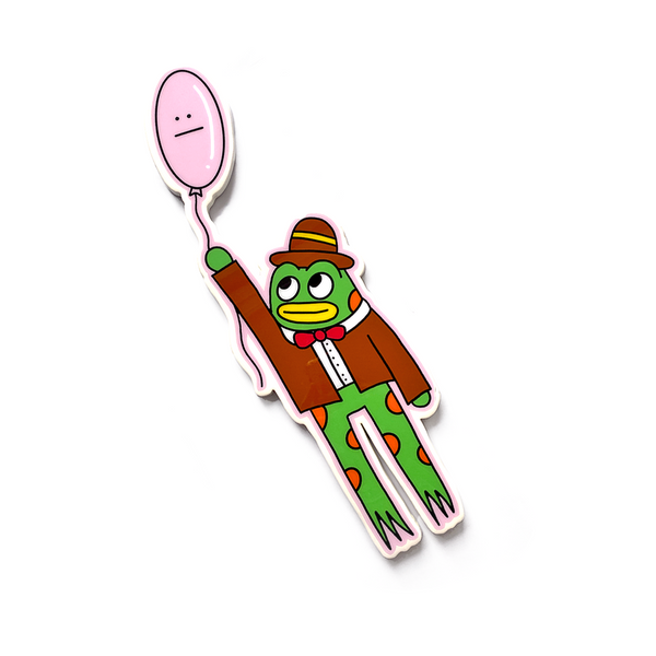 Daniel Paps Frog Dude Wall Art