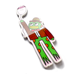 Daniel Paps Frog Dude Wall Art
