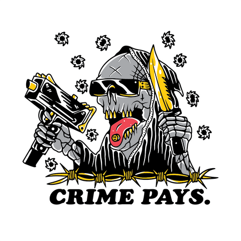 Crime Pays Design